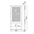 画像3: シャープ製49型ディスプレイ搭載｜屋内型デジタルサイネージ｜壁寄せタイプ｜ UK-496 (3)