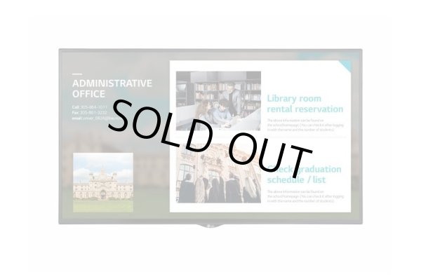 画像2: 49V型｜動的コンテンツを実現するために不可欠な手段｜49SE3KD-B (2)