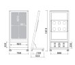 画像3: シャープ製49型ディスプレイ搭載｜屋内型デジタルサイネージ｜自立移動式タイプ｜ CM-496VTL (3)