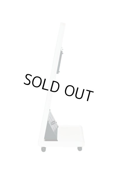 画像3: シャープ製32型ディスプレイ搭載｜屋内型デジタルサイネージ｜自立移動式タイプ｜ CM-326VTLホワイト (3)