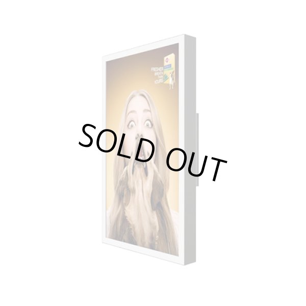 画像2: 84V型│高輝度1000cd/㎡│デジタルサイネージ壁面取付タイプ (2)