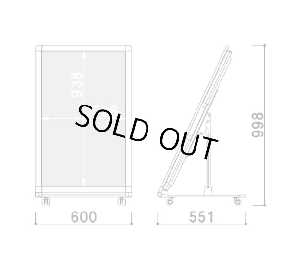 画像4: シャープ製43型ディスプレイ搭載｜屋内型デジタルサイネージ｜ロータイプ｜ CMP-436ALD ブラック (4)
