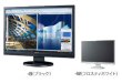 画像2: LL-W221-B│ワイドモニター 22型│幅広いニーズに応える液晶モニター (2)