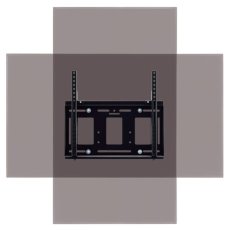 画像4: 【角度固定タイプ】〜55型│壁面取付金具│MH-651B (4)