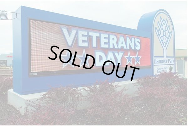 画像3: 16mmピッチ│屋外フルカラーLED表示機│4,000cd/㎡│DIP│リース契約可能 (3)