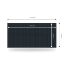 画像4: 屋外LEDビジョン│5mmピッチ│SMD│フルカラーLED 5500cd/㎡│W1600mm×H800mm (4)