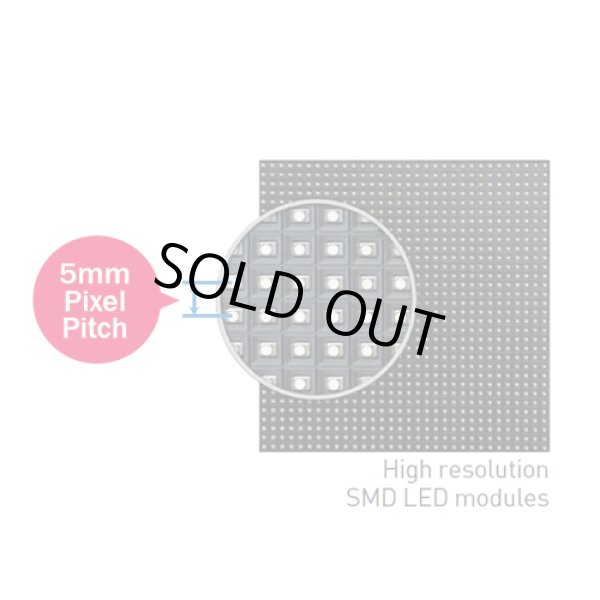 画像6: 屋外LEDビジョン│5mmピッチ│SMD│フルカラーLED 5500cd/㎡│W1280mm×H640mm (6)