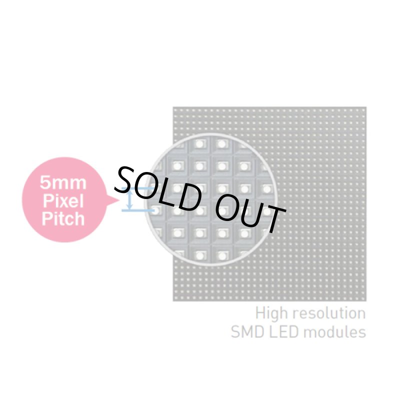 画像6: 屋外LEDビジョン│5mmピッチ│SMD│フルカラーLED 5500cd/㎡│W1280mm×H640mm (6)