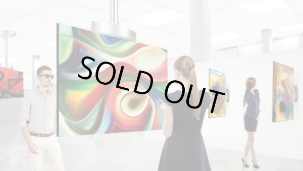 画像2: 55V型│有機EL│両面（ディユアル）ウォールペーパーサイネージ│55EH5C-B (2)