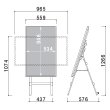 画像4: 【期間限定】イーゼル43V｜屋内型イーゼルタイプディスプレイ搭載43型｜ブラック[PN-Y436] (4)