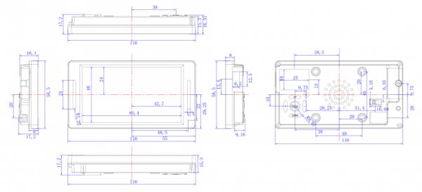 画像2: 4VIN｜これなら置ける！まるでスマホ｜タテでも使える！4型 (2)