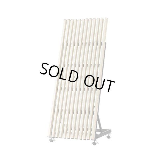 画像2: SS-HNG11-WW11│空間にもマッチングする木製サイネージスタンド｜32V〜43V型まで｜ワイトウッド (2)