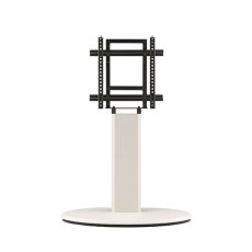 画像4: SS-ELP11-WH11｜32〜55V型｜木製ならではのエリプス(楕円)空間 ｜ホワイトハイグロス (4)