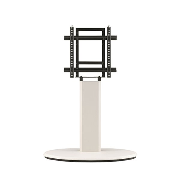 画像4: SS-ELP11-WH11｜32〜55V型｜木製ならではのエリプス(楕円)空間 ｜ホワイトハイグロス (4)