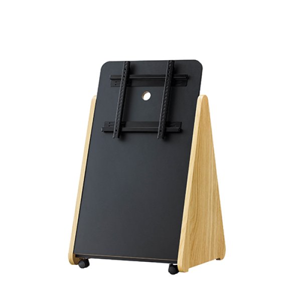 画像2: SS-TRI11-NA12｜32〜50V型｜やさしいフォルムでシンプルな三角形 ｜ナチュラル (2)