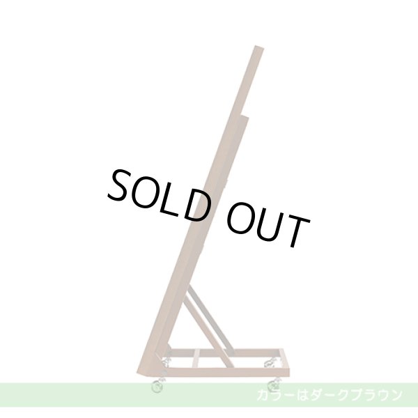 画像4: SS-HNG11-WW11│空間にもマッチングする木製サイネージスタンド｜32V〜43V型まで｜ワイトウッド (4)