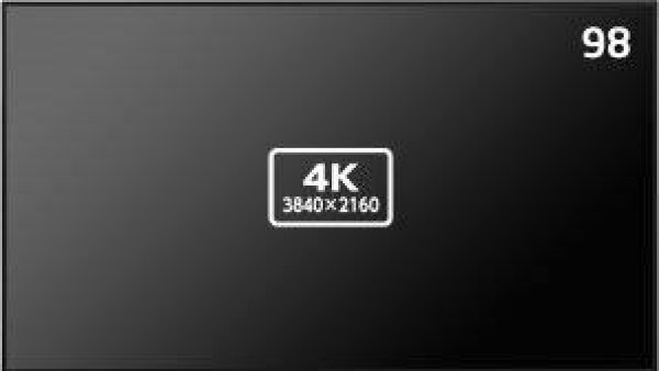 画像1:  LCD-V984Q｜4K対応・メディアプレーヤー内蔵モデル｜NEC｜98型｜500cd/㎡ (1)