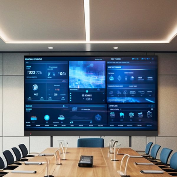 画像2: 0.78mmピッチ｜LEDビジョンオールインワンモデル（16：9）｜136インチ相当（4K） (2)