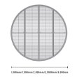 画像2: 直径3m丸型シースルーLEDビジョン｜P3.9mm×P7.81mmピッチ｜輝度2500cd/㎡ (2)