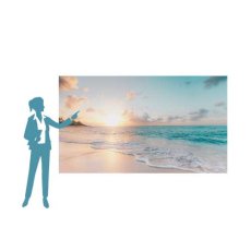 画像2: 屋内2.5mmピッチ｜LEDビジョン｜1000cd/㎡｜W2000mm×H1500mm（本体のみ） (2)