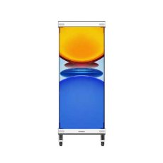 画像1: シースルーLEDビジョンスタンドタイプ｜3000cd/㎡｜透過率80%｜3.91mmピッチ (1)