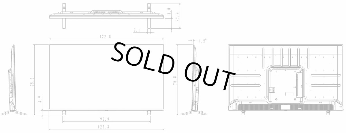 画像3: TD-B550N｜REGZA｜55V型｜高画質エンジン搭載の 4K液晶ディスプレイ｜業務用ディスプレイ (3)