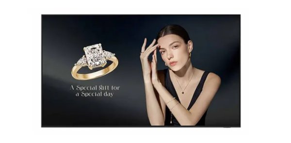 画像2: QH115FX｜SAMSUNG｜115型｜1000cd/㎡｜4K UHD 超大型サイネージ｜屋内タイプの標準ディスプレイ (2)