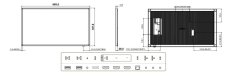 画像2: QH43C｜SAMSUNG｜43型｜700cd/㎡｜Crystal UHD Signage｜スタンダードディスプレイ｜ (2)