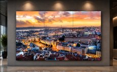画像2: VH55C-R｜SAMSUNG｜55型｜700cd/㎡｜世界最薄！0.44mmの極薄ベゼル｜ (2)