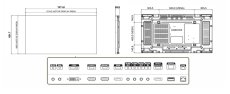 画像7: VH55C-R｜SAMSUNG｜55型｜700cd/㎡｜世界最薄！0.44mmの極薄ベゼル｜ (7)