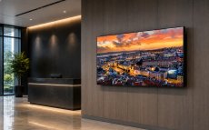 画像1: VH55C-R｜SAMSUNG｜55型｜700cd/㎡｜世界最薄！0.44mmの極薄ベゼル｜ (1)