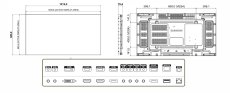 画像7: VH55C-E｜SAMSUNG｜55型｜700cd/㎡｜極薄ベゼルでシームレスな大画面を実現｜ (7)