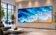 画像2: VM46B-U｜SAMSUNG｜46型｜500cd/㎡｜薄いベゼルでシームレスな大画面を実現｜ (2)