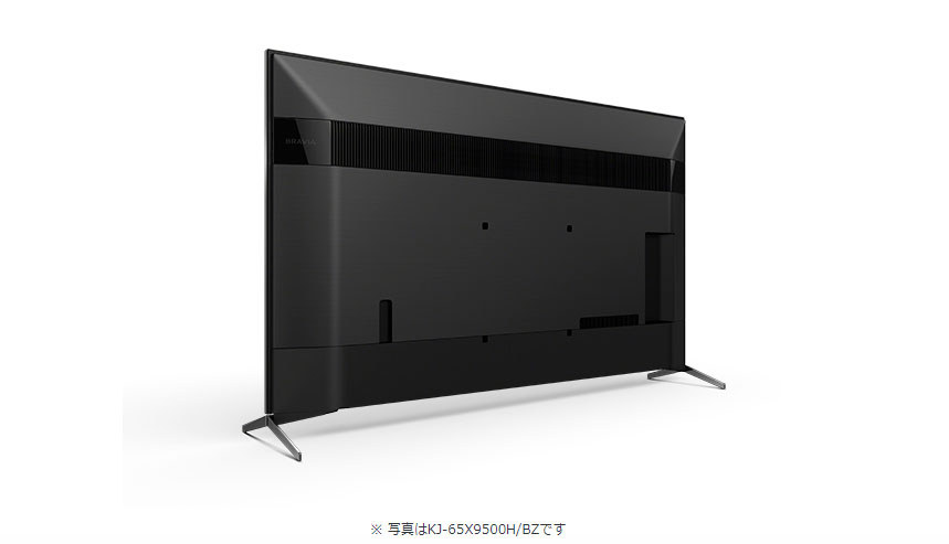 KJ-49X9500H/BZ｜4K液晶テレビ 法人向けブラビア｜SONY｜49V型｜700cd/㎡