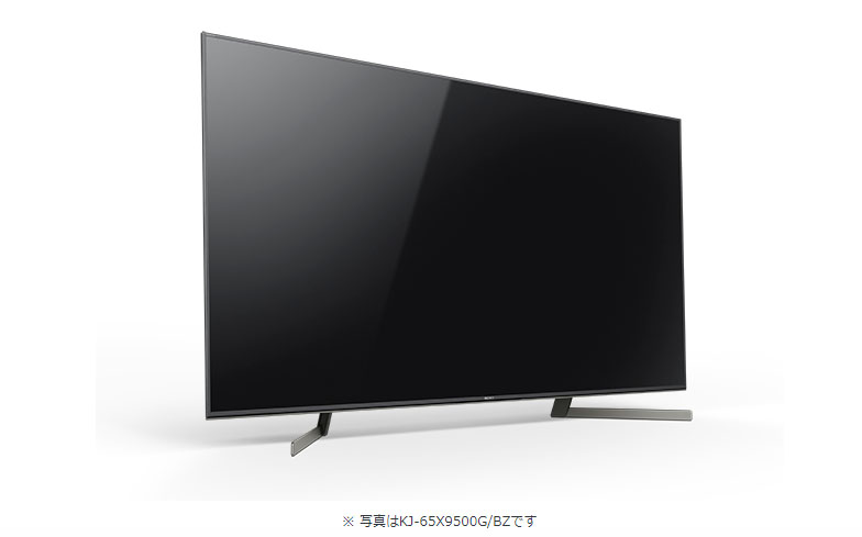 【SONY】BRAVIA 4K液晶テレビ　KJ-49X9500G